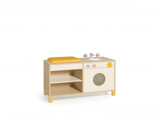 Combi fasciatoio-lavatrice Infanzia